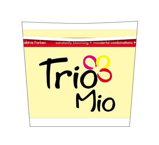 13er Dekotopf Trio Mio